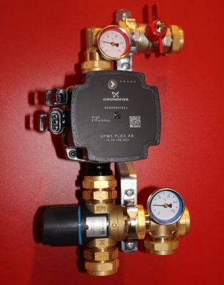 Смесительный узел для водяного теплого пола Afriso 9050100