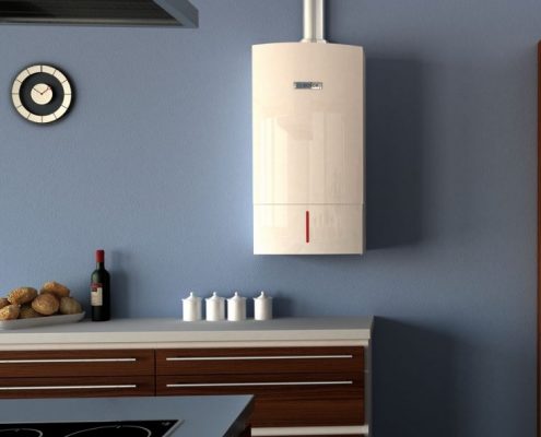 Bosch Gaz 7000 W ZWC 24-3 MFK в интерьере