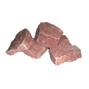 Камни для бани малиновый кварцит