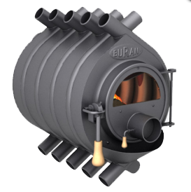 Отопительная печь Буран АОТ-14 тип 02 (со стеклом)